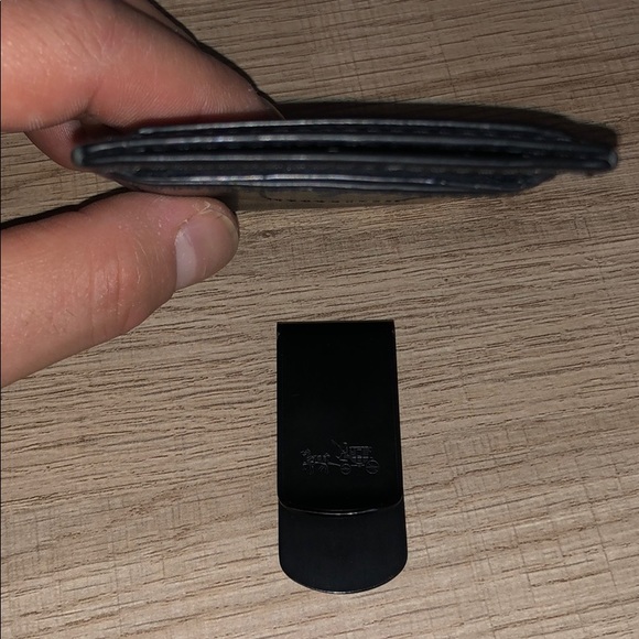 Coach card case with money clip - Picture 4 of 4